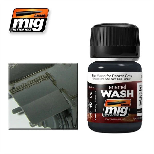 AMMO by Mig Jimenez A.MIG-1006 Blue Wash for Panzer Grey 35 ml