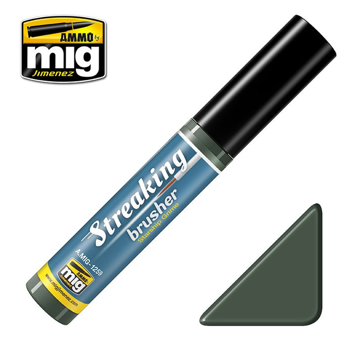 AMMO by Mig Jimenez A.MIG-1259 Streakingbrusher Starship Grime 10ml