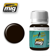 AMMO A.MIG-1618 Deep Brown Panel Line Wash 35ml
