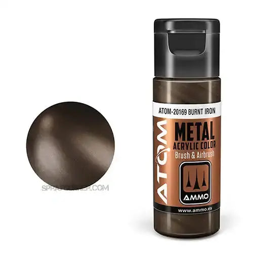 AMMO by Mig Jimenez ATOM METALLIC BURNT IRON – MIG20169– product image