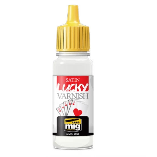 AMMO by Mig Jimenez Lucky Varnish Satin 17ml A.MIG-2056