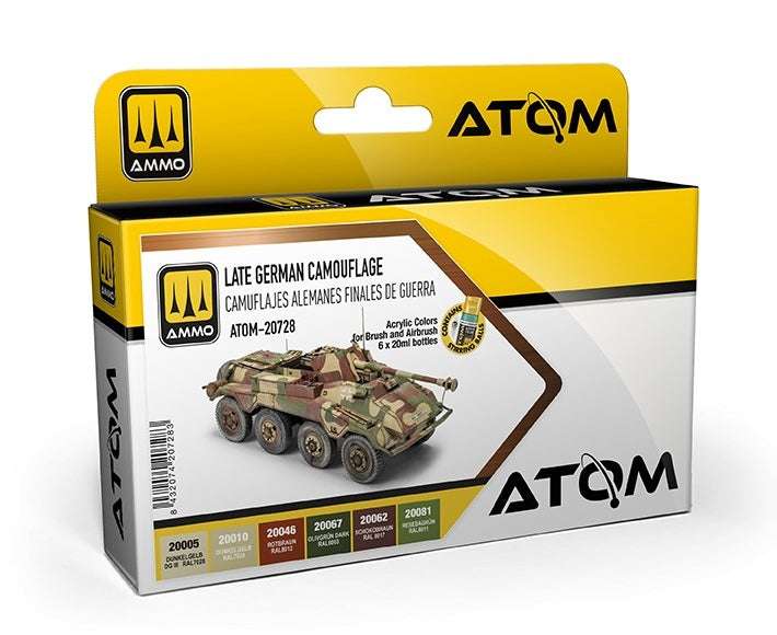 AMMO by Mig Jimenez ATOM Late German Camouflage Set – 20728– product image