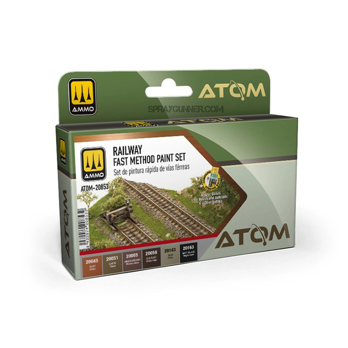 AMMO by Mig Jimenez ATOM Fast Method Paint Set – 20853– product image