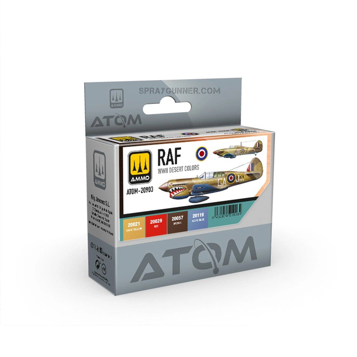 AMMO by Mig Jimenez WWII DESERT COLORS SET – 20903– product image
