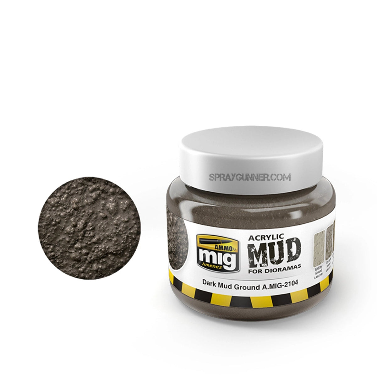 AMMO by Mig Jimenez Dark Mud Ground Weathering Effect – 2104– product image