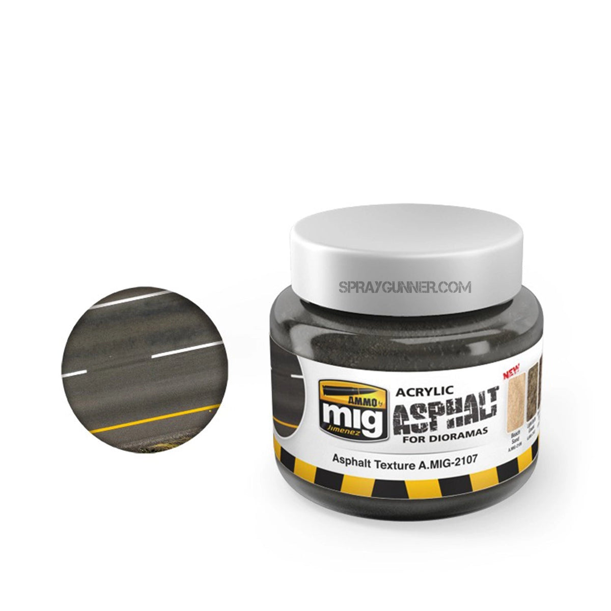 AMMO Asphalt Ground Texture – A.MIG-2107– product image