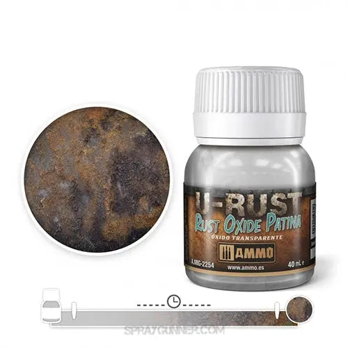 AMMO by Mig Jimenez U-RUST RUST OXIDE PATINA – 2254– product image