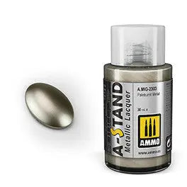 AMMO A-Stand Pale Burnt Metal Lacquer – 30ml – A.MIG-2303– product image