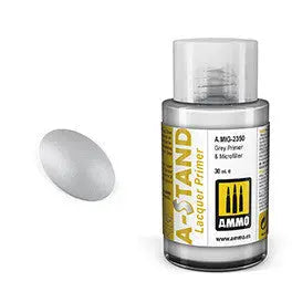 AMMO A-Stand Grey Primer & Microfiller 30 ml – A.MIG-2350