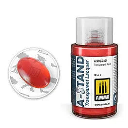 AMMO by Mig Jimenez A-Stand Transparent Red Lacquer Paint– product image