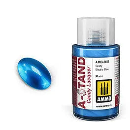 AMMO A-Stand Candy Electric Blue Lacquer 30 ml – A.MIG-2458– product image