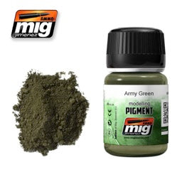 AMMO by Mig Jimenez A.MIG-3019 Army Green Pigment 35 mL — exact-part product image