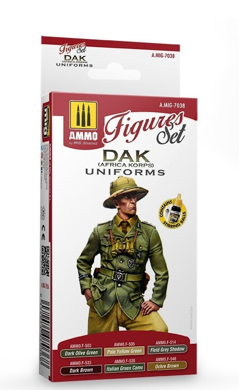 AMMO by Mig Jimenez DAK UNIF FIGURE SET – MIG7038– product image