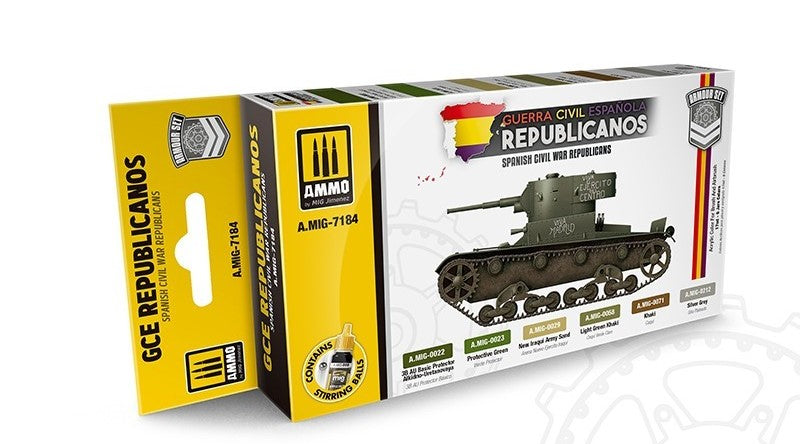 AMMO by Mig Jimenez SPANISH CIVIL WAR-REP SET – MIG7184– product image