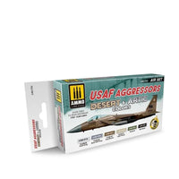 Ammo USAF Aggressors Desert/Artic Colors (six 17ml bottles)– product image 2