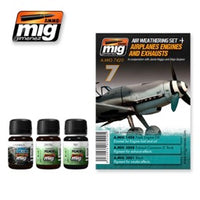 Ammo Airplanes Engine and Exhaust Colors (three 35ml) — exact-part product image
