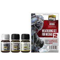 Ammo Weathering Set for Mechas (three 35ml bottles)– product image 2