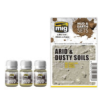 Ammo Arid & Dusty Soil colors (three 35ml Bottles)– product image 2