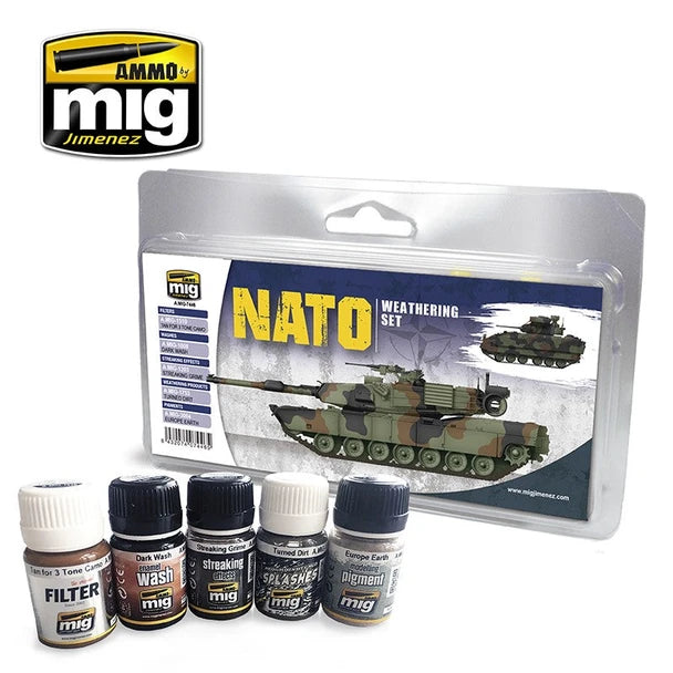 AMMO by Mig Jimenez A.MIG-7446 NATO Weathering Set 5 x 35ml
