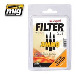 AMMO by Mig Jimenez DESERT VEHICLES FILT SET – MIG7451 — exact-part product image