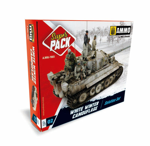 AMMO A.MIG-7803 White Winter Camouflage Super Pack