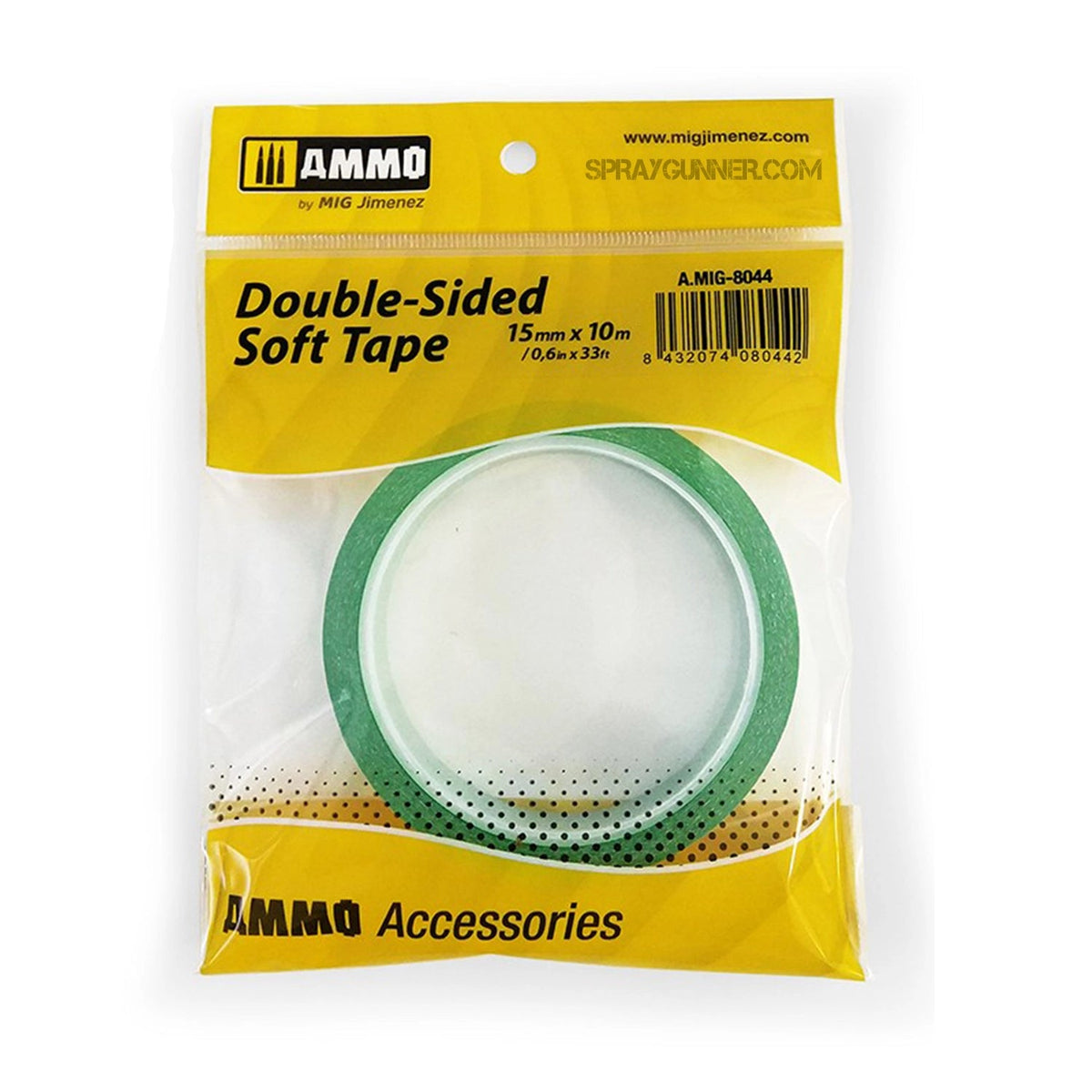 AMMO Double-Sided Soft Tape 15mm x 10m – A.MIG-8044– product image