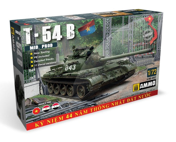 AMMO by Mig Jimenez 1/72 T-54B MIDPRODUCTION – MIG8502