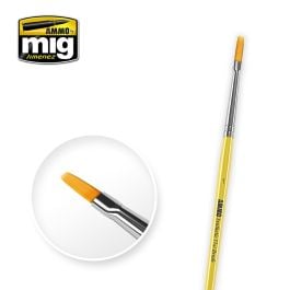 AMMO by Mig Jimenez A.MIG-8619 #1 Synthetic Flat Brush– product image