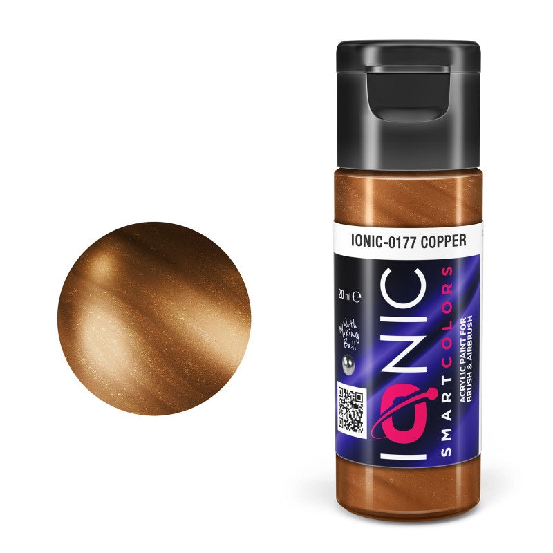 AMMO IONIC-0177 Copper 20 ml hobby paint bottle