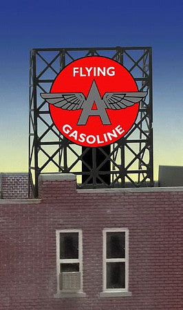 Miller Engineering / Micro-Structures 339035 Flying A N/Z billboard