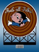 Miller Engineering 445002 That's All Folks animated billboard