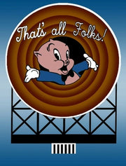 Miller Engineering 445002 Looney Tunes That's All Folks billboard