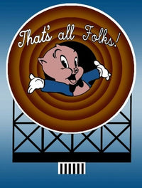 Miller Engineering 445002 Looney Tunes That's All Folks billboard