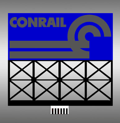 Miller Engineering 883651 large Conrail animated billboard