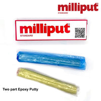 Milliput Epoxy Putty Standard Yellow - Grey - Red Box — exact product view 3