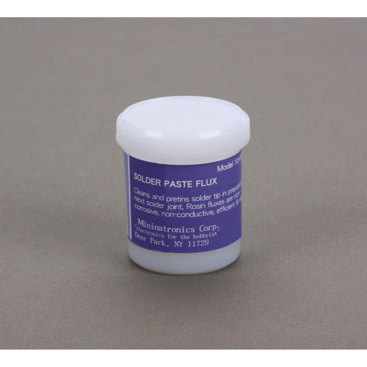 Miniatronics 1065002 Rosin Solder Flux Paste 2 oz jar