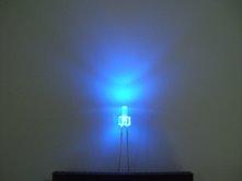 Miniatronics 12-824-10 2mm blue tower LEDs, 10-pack