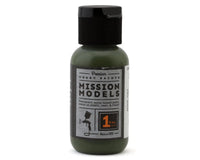 Mission Models MMP-066 US Medium Green FS 34102 1 oz acrylic paint bottle
