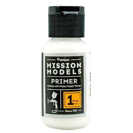 Mission Models MMS-007 Clear Transparent Primer, 1 oz bottle