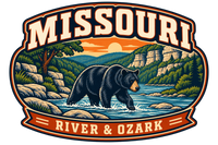 Missouri heritage badge embroidery artwork