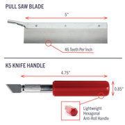 Excel Blades Miter Box and Pull Saw with K5 Handle (55666) product view 5