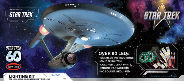 Polar Lights MKA076 Enterprise Lighting Kit - 1:350 Scale