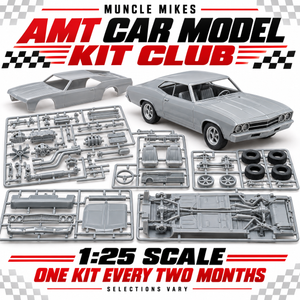 AMT Car Model Kit subscription club — representative selections