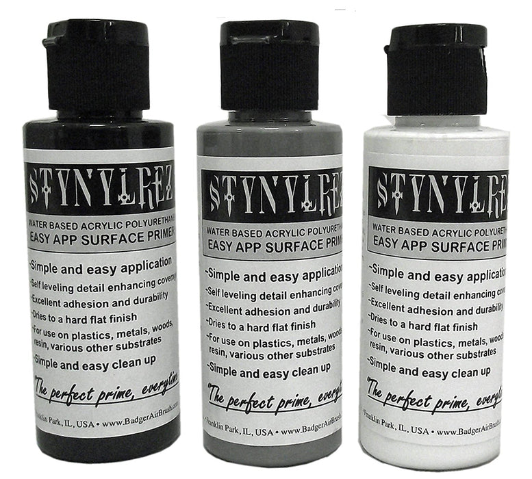 Badger STYNYLREZ SNR-203 Black Primer 2 oz — product photo