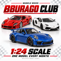 Bburago club representative artwork; selections vary