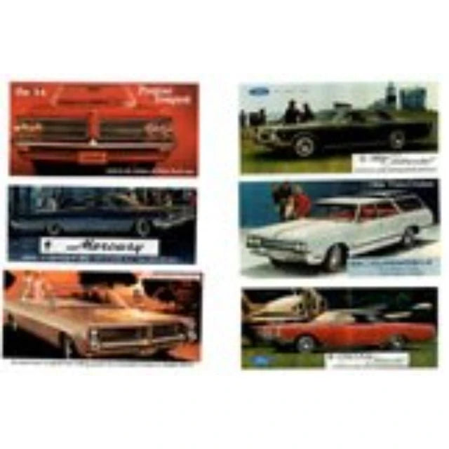 J & L Innovative Design 274 HO Scale 1960s Auto Billboard Signs Series II