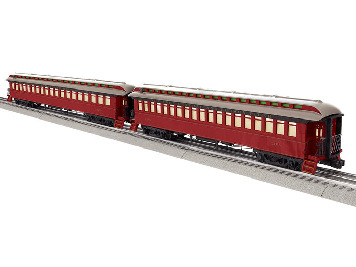 Lionel 2427350 New York Central Semi-Vestibule Wood Coach 2-Pack