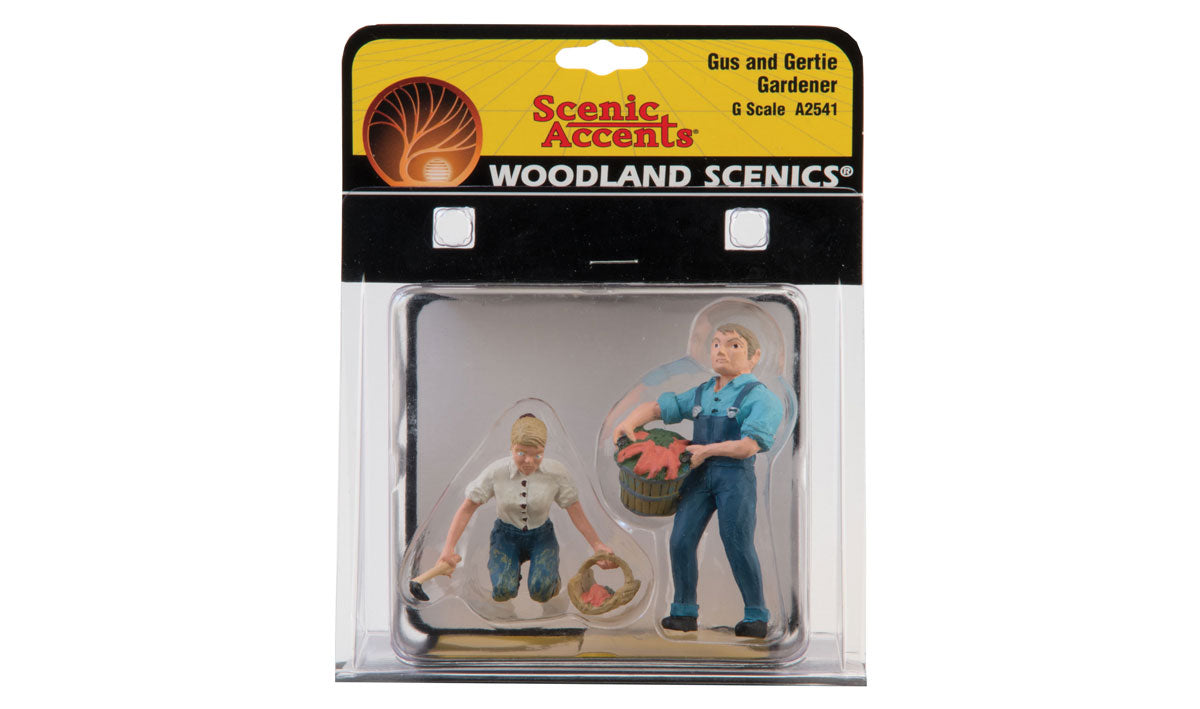Woodland Scenics A2541 Gus and Gertie Gardener G scale, additional manufacturer product image