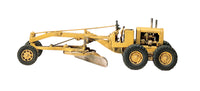 Woodland Scenics D234 HO scale Motor Grader kit, manufacturer finished-model example