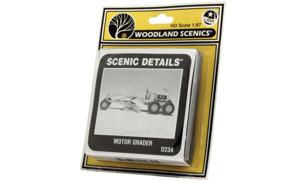 Woodland Scenics D234 Motor Grader HO scale kit, additional manufacturer product image